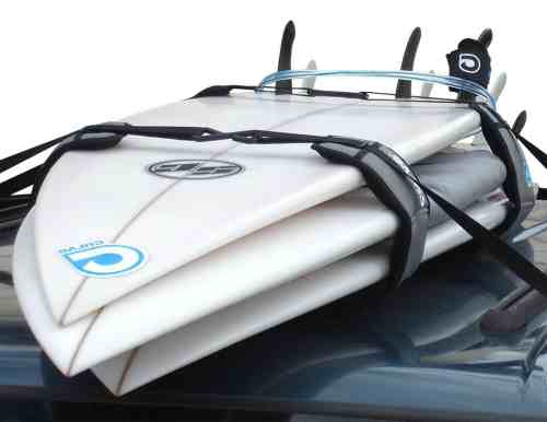 Surfboard Soft Rack LOCKDOWN Premium Surfboard Car Racks 1