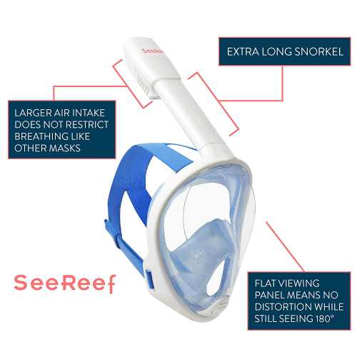 SeeReef Full Face Snorkel
